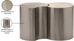Dimple - 2 Piece Modular End Table