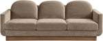 Diviento - Velvet Performance Fabric Upholstered Sofa