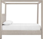 Salina - Linen Textured Fabric Upholstered Bed