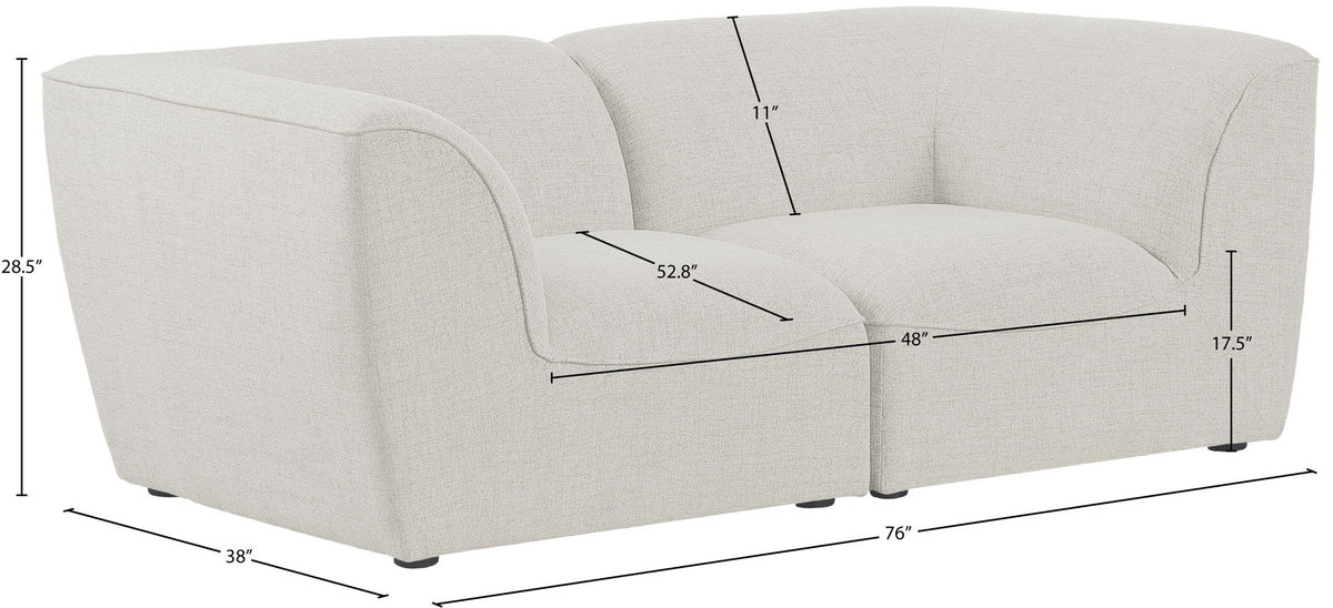 Miramar - 2 Seat Modular Sofa
