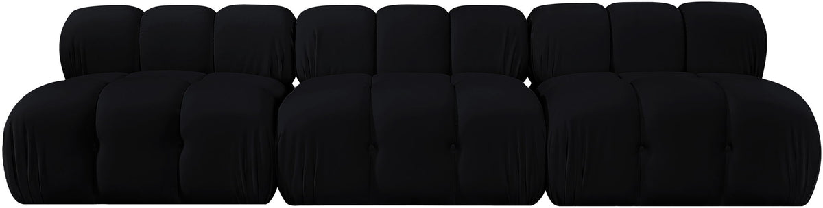 Orin - Velvet 3 Piece Modular Sofa