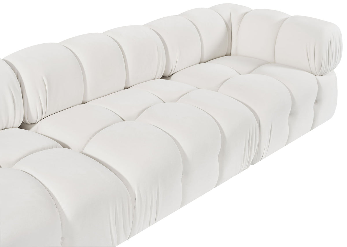 Orin - Velvet 5 Piece Modular Sectional