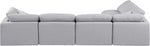 Indulge - Linen 5 Piece Modular Sectional