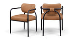 Serava - Vegan Leather Upholstered Dining Chair (Set of 2)