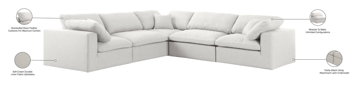 Serene - 5 Piece Modular Sectional