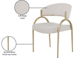 Privet - Dining Chair (Set of 2) - Gold Base