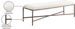 Valley - Bench With Bronze Frame