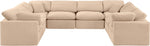Indulge - Velvet 8 Piece Modular Sectional