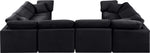 Indulge - Velvet 8 Piece Modular Sectional