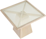 Atrium - Glass Top And Wood Base Dining Table