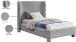 Penny - Boucle Fabric Bed