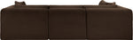 Shaggy - 4 Piece Modular Sectional
