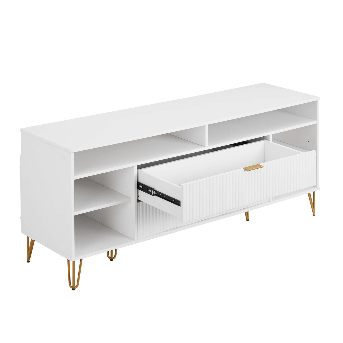 Manhattan Dumbo - Fluted TV Stand