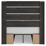 Hollivern - Panel Bed With Storage