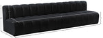 Arc - Velvet 4 Seats Modular Sofa