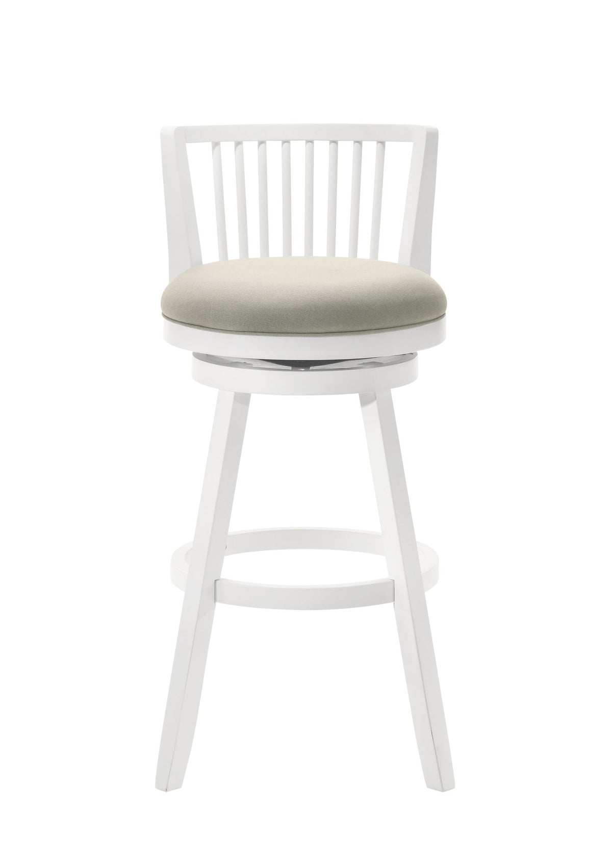 Harper - 30" Amber Glow Bar Height Rubberwood Swivel Barstool
