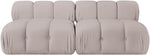 Orin - Velvet Performance Fabric Upholstered 2 Piece Modular Sofa