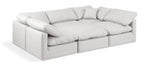 Indulge - Faux Leather 6 Piece Modular Sectional