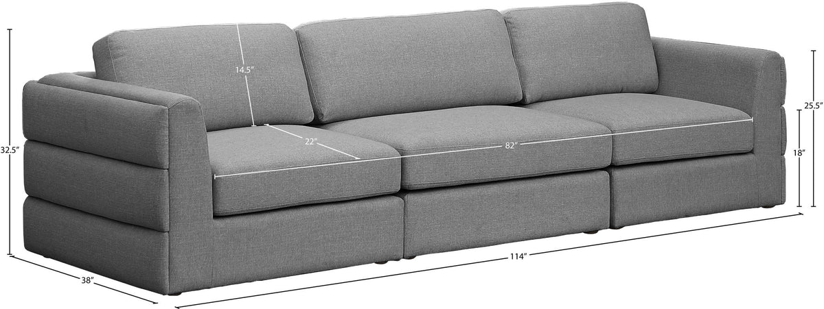 Beckham - Modular 3 Seat Sofa