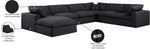Comfy - 7 Piece Linen Modular Sectional With Chaise