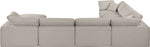 Comfy - 7 Piece Linen Modular Sectional With Chaise