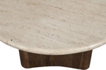 Pietra - Travertine And Mango Wood Table