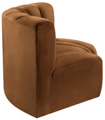 Arc - Velvet 2 Piece Modular Sofa - Saddle