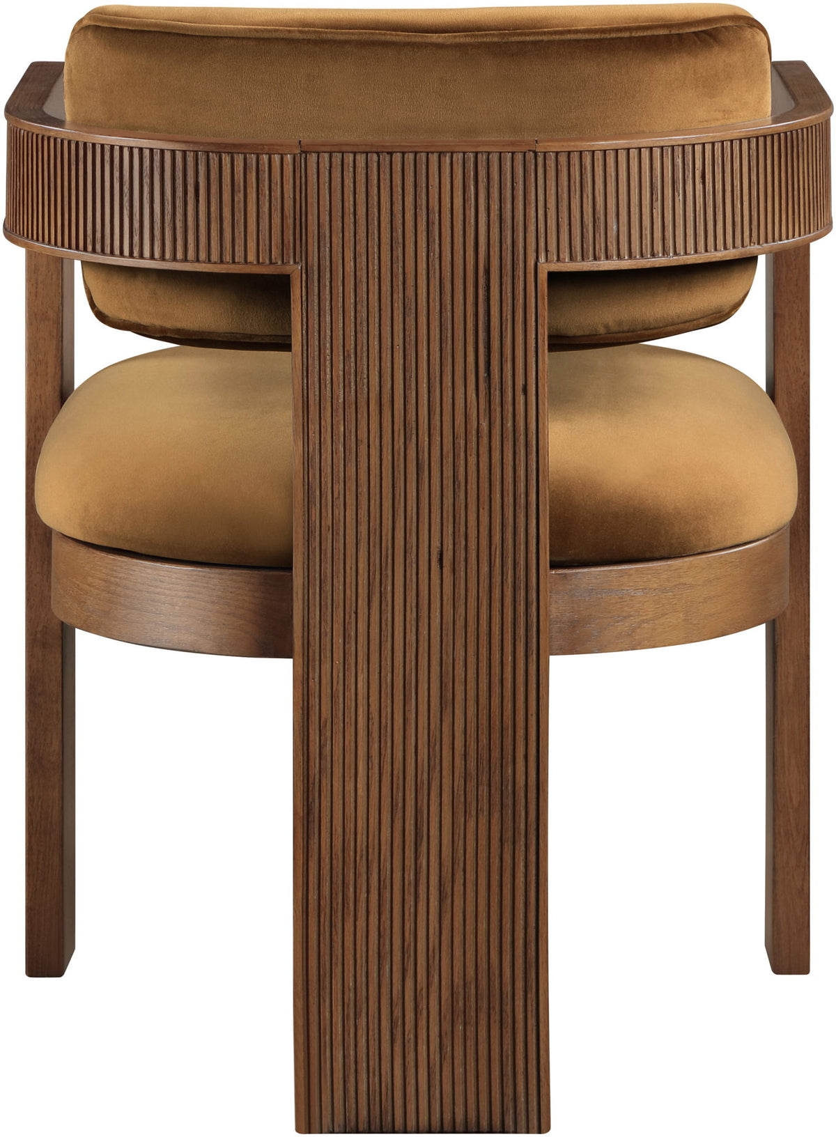 Sacha - Velvet Dining Chair With Brown Base (Set of 2)