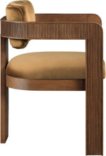 Sacha - Velvet Dining Chair With Brown Base (Set of 2)