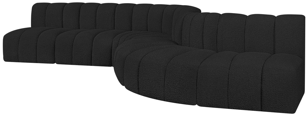 Arc - Boucle Fabric 7 Piece Modular Sofa