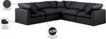 Indulge - Faux Leather 5 Piece Modular Corner Sectional