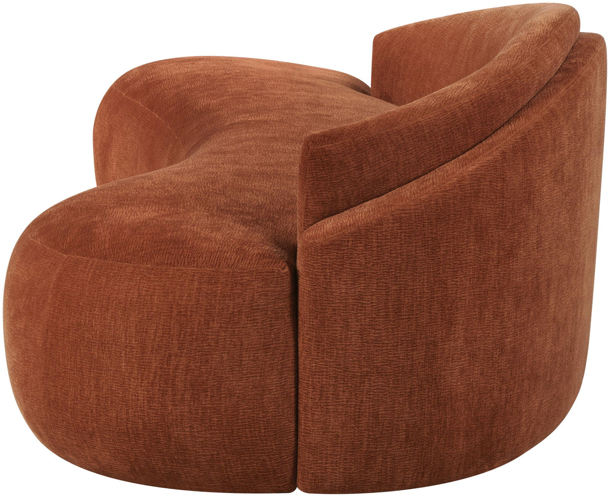 Caspian - Chenille Fabric Upholstered Sofa