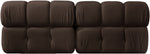 Orin - Velvet Performance Fabric Upholstered 2 Piece Modular Sofa