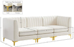 Alina - 3 Piece Modular Sectional