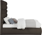 Adam - Boucle Fabric Bed With 70.5" Headboard