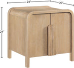 Harmony - Oak Veneer And Solid Wood Night Stand