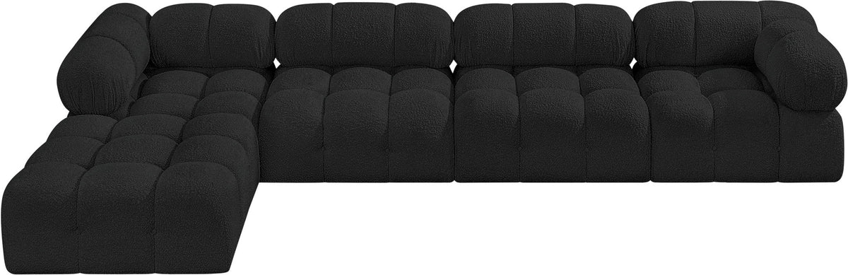 Ames - 5 Piece Fabric Modular Sectional