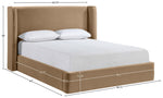 Kendall - Velvet Upholstered Bed
