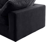 Comfy - 6 Piece Velvet Modular Corner Sectional