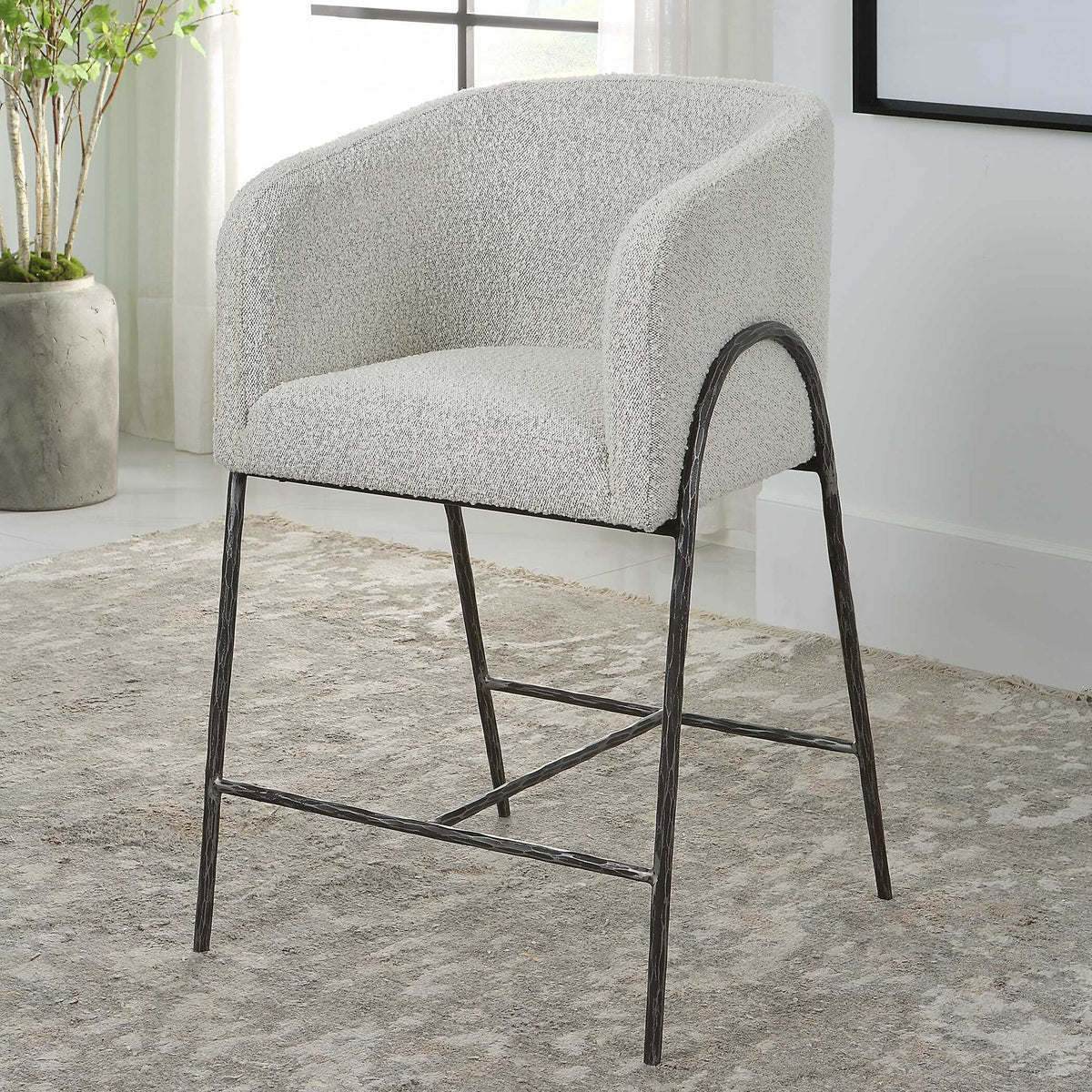 Jacobsen - 27" Counter Stool - Gray