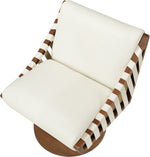 Millwin - Swivel Accent Chair With Brown Base