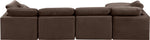 Indulge - Velvet 5 Piece Modular Sectional With Chaise