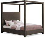 Eden - Boucle Fabric Upholstered Bed
