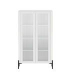 Abbey - Bookcase Cabinet - White