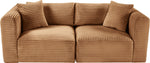 Shaggy - Fabric 2 Seat Modular Sofa