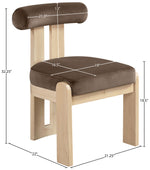 Arienzo - Performance Fabric Upholstered Dining Chair (Set of 2) - Natural Base