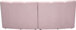 Infinity - 2 Piece Velvet Modular Sectional