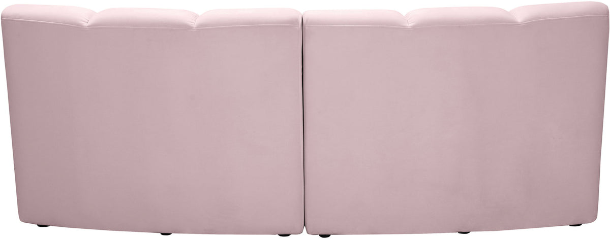 Infinity - 2 Piece Velvet Modular Sectional