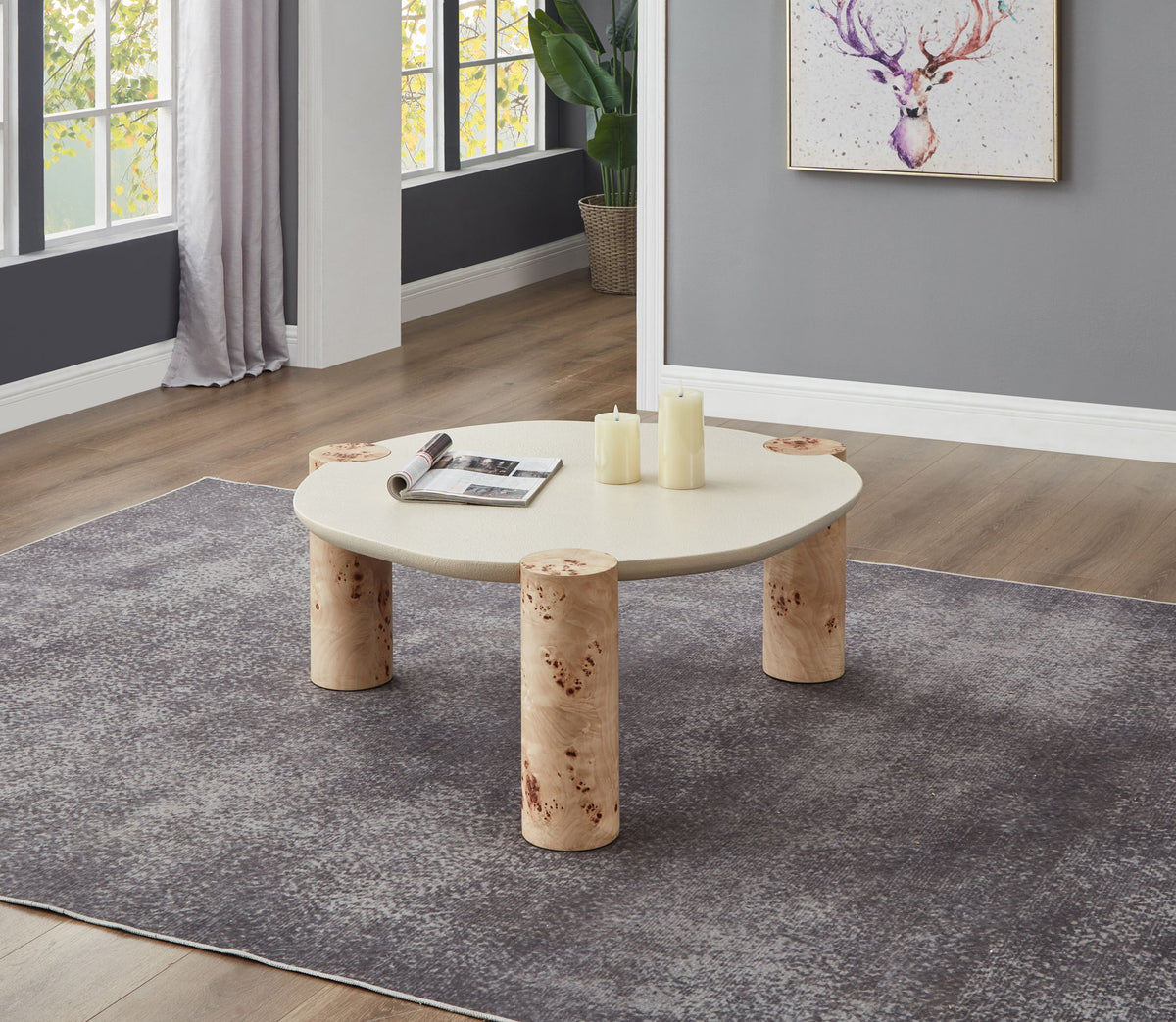 Thor - Burl Wood Table