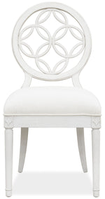 Melange - Brynlee Side Chair - White
